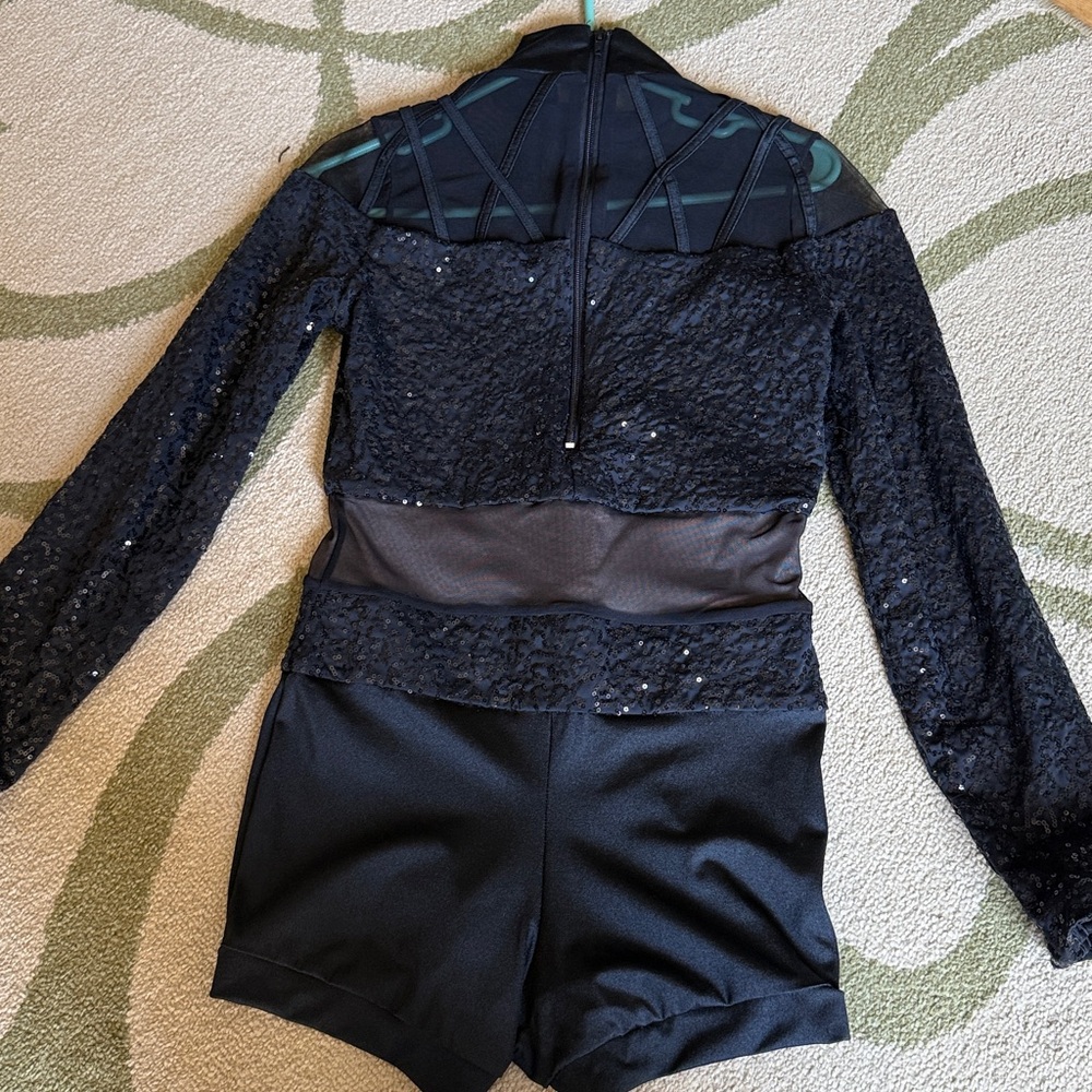 Weissman Charcoal Dance Attire for Teen/Young Adult - Picture 4 of 5
